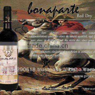 BONAPARTE Red Dry Wine 11.0% 12x750ml