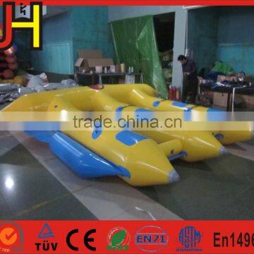 Customized 6 Person Beach Inflatable Banana Boat