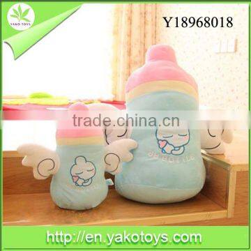 50cm Promotional fashion stuffed plush feeding bottle soft toy