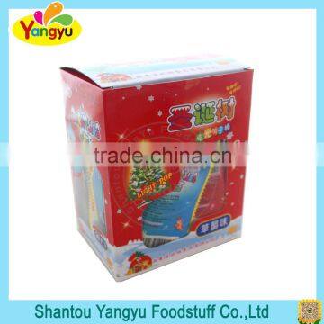 Christmas star shape light candy lollipop candy