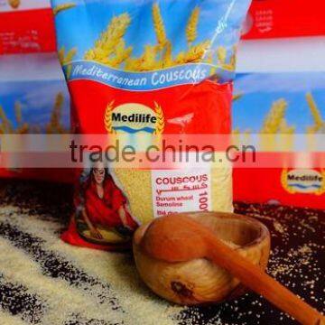 Couscous. FDA Certified Ultra Premium Quality Couscous. Couscous Medium Grain Bag 1Kg. Couscous With Halal Certification. photo-3