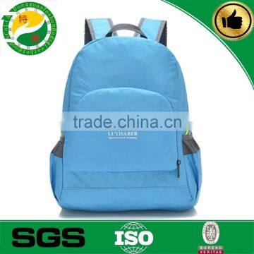 Alibaba express china Fashion High Quality Lightweight Folding Backpack Bag