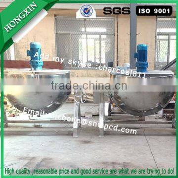 sandwich cooking pot, Gas Tilting Jacketed Kettle Cooking Pot With Agitator