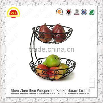 Customized Chrome Plating Surface Treatment Metal Storage Basket