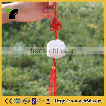 Cheap sheep statue keychain pendant souvenir chinese knot