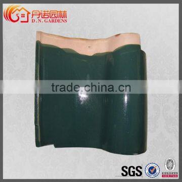 High quality and colorful Chinese ceramic roof tile S type