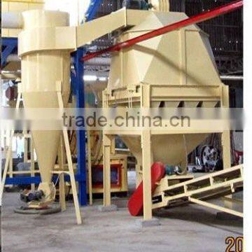 Pellet cooler for pellet making line