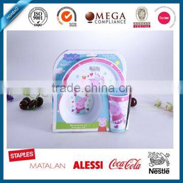 2016 colorful patern melamine plates set