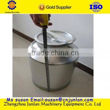 high quality easy transport aluminium milk tank