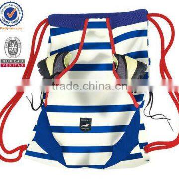 drawstring bag with pockets