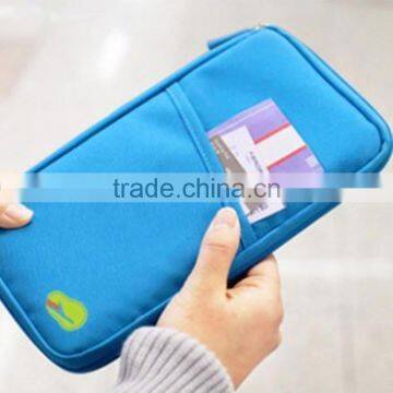 Multi-Functional Fashion Ticket Passport Credit Card ID Document Organizer Holder Bag Purse Travel Pouch Case Cover photo-2