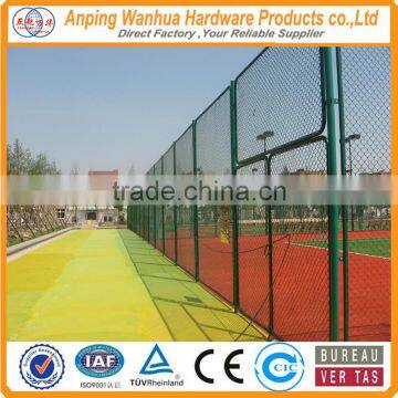 Hot sell pvc coated chain link fence price