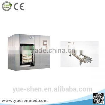 Hospital sliding door steam vacuum autoclave