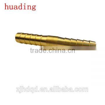 brass connector for rubber use ,hose repair connector wth male thread ,hose id 1/8"-1" mm