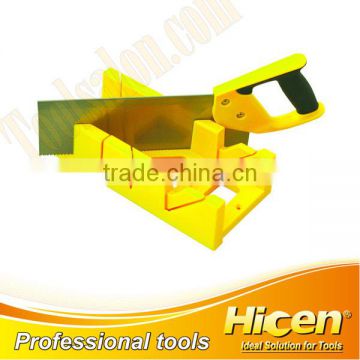 Plastic Mitrebox with Back Saw Storage Function