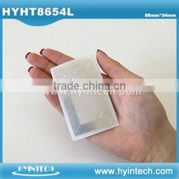 rfid hf 13.56MHz adhsive tag book tag for library tracking