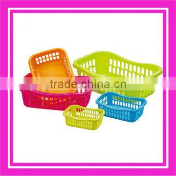 wholesale square plastic laundry basket