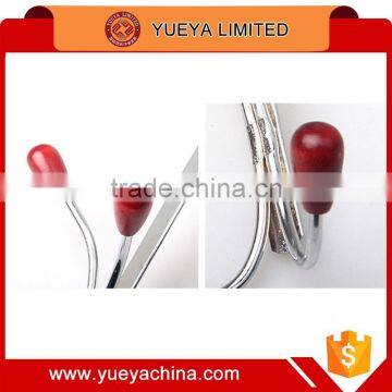 Stainless Steel Door Pothook Hangers With 4 Claws Clothing Hat Holder Hangers photo-3