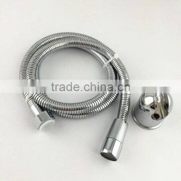 yuyao muslim sprayer stainless steel hose with brass nozzle with bracket