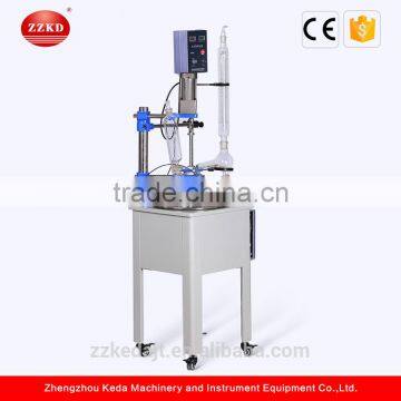 KD Single Layer Glass Reactor used for Liquid Resin