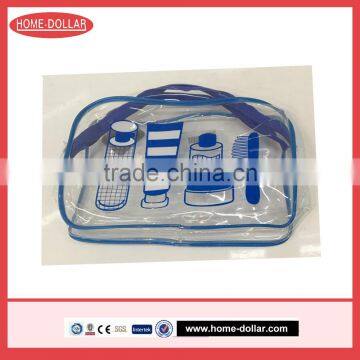 Transparent Waterproof Travelling Fashion Clear PVC Cosmetic Bag photo-2