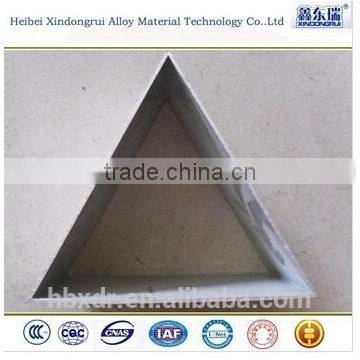 anodizing Aluminum triangular profiles/Triangular aluminum tube tubing