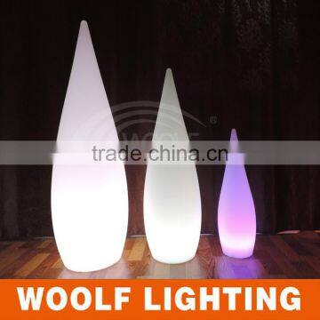 Custom Shape Charming RGB Color LED Water Drop Light