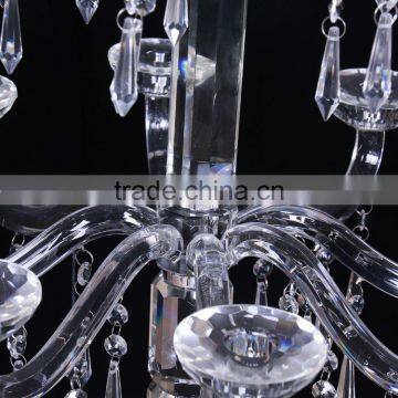 Newest Selling Special Design Crystal Centerpieces Candelabra With Competitive Price photo-2