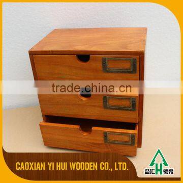 Wicker Basket Drawers Natural Wooden Cabinet