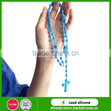 Unique Custom Cross Universal Silicone Necklace photo-2