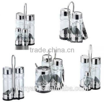 Eco-Friendly Feature LFBG Stainless Steel+ABS Oil and Vinegar Cruet Set photo-6