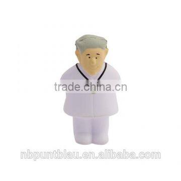 foam toy promotional antistress doctor shaped antistress ball