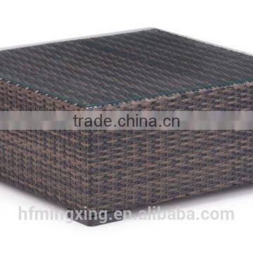 Modern Outdoor Wicker Coffee Table photo-2