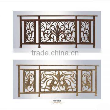Modern Design Veranda Handrail Aluminum Balcony Fence Railing