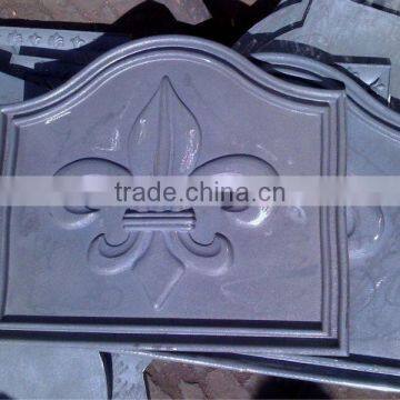 2014 hot sale cast iron fireplace door