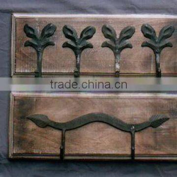 Antique Wood Wall Hook,Hanger,Clothes Hanger,Designer Wooden Hanger