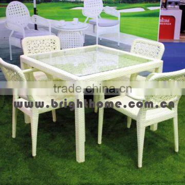 Restaurant Square DiningTable With attched Chair