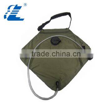 Solar camping shower bag for outdoor PVC EVA material