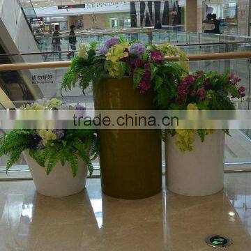 Modern frp planter flowerpot