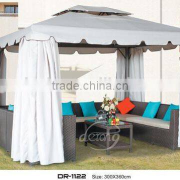 Rattan sofa outdoor wicker sofa set with canopy garden furniture patio furniture