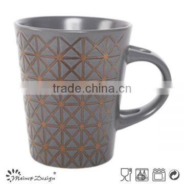12oz Metal Glaze Ceramic Coffee Mugs photo-2