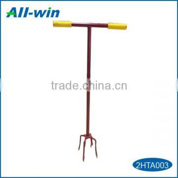 manual garden twist cultivator with cushion grip