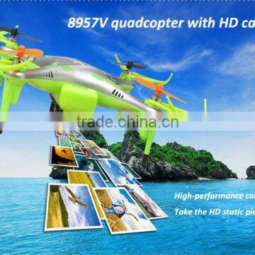 8957V 2.4G 4 Channel 6 - Axle LCD Mini rc Drone Helicopter Camera for Sale Made in China, RPH202753 photo-2