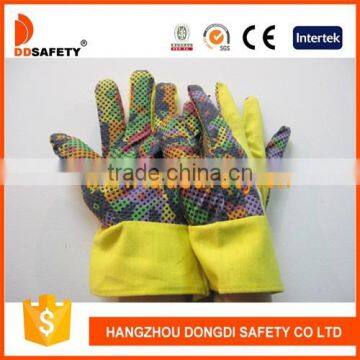 Rainbow Dots Gardening Worker Gloves