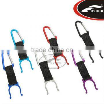 Promotional Camping Water Bottle Key Chain Hook