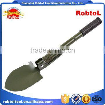 folding shovel spade military army multi function outdoor survival camping portable utility garden tool