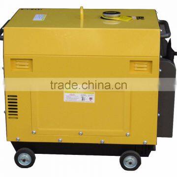 5KW Single Phase 100% Copper Wire Low Price Soundproof Diesel Generator photo-4