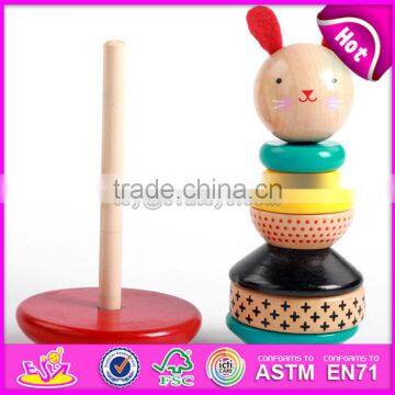 Best Wholesale Toys Suppliers Wooden Baby Stacking Blocks for Sale W13D148 photo-3
