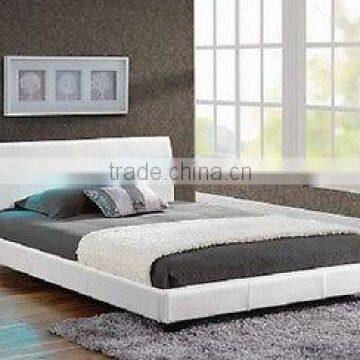 New Modern Cushioned Bed With LED