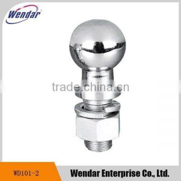 Steel Chrome Hitch Ball for Ball Mount Trailer Hitch Ball on Hitch Mount